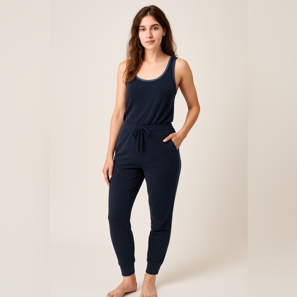 AERIE Valour Cozy Sleeveless Jumpsuit - Picture 1 of 6